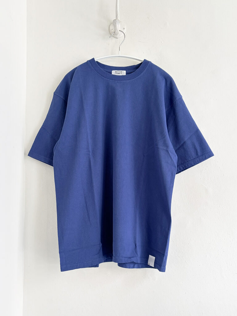 BETTER _BOX TUBE T-SHIRT   S/S  / Blue