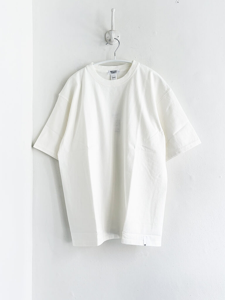 BETTER _BOX TUBE T-SHIRT   S/S  / White