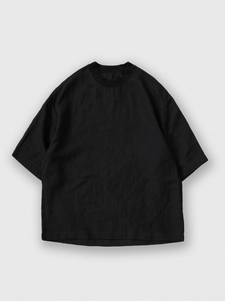 MUYA _ Three quarter sleeve T-shirts /  Black