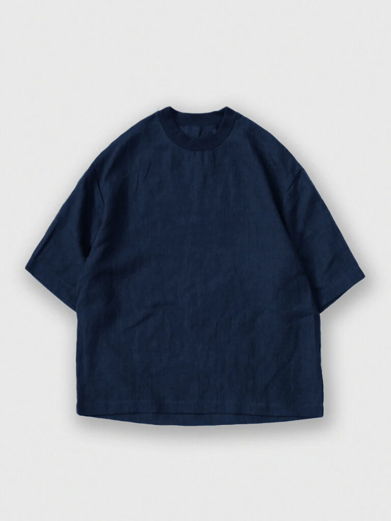 MUYA _ Three quarter sleeve T-shirts /  Navy