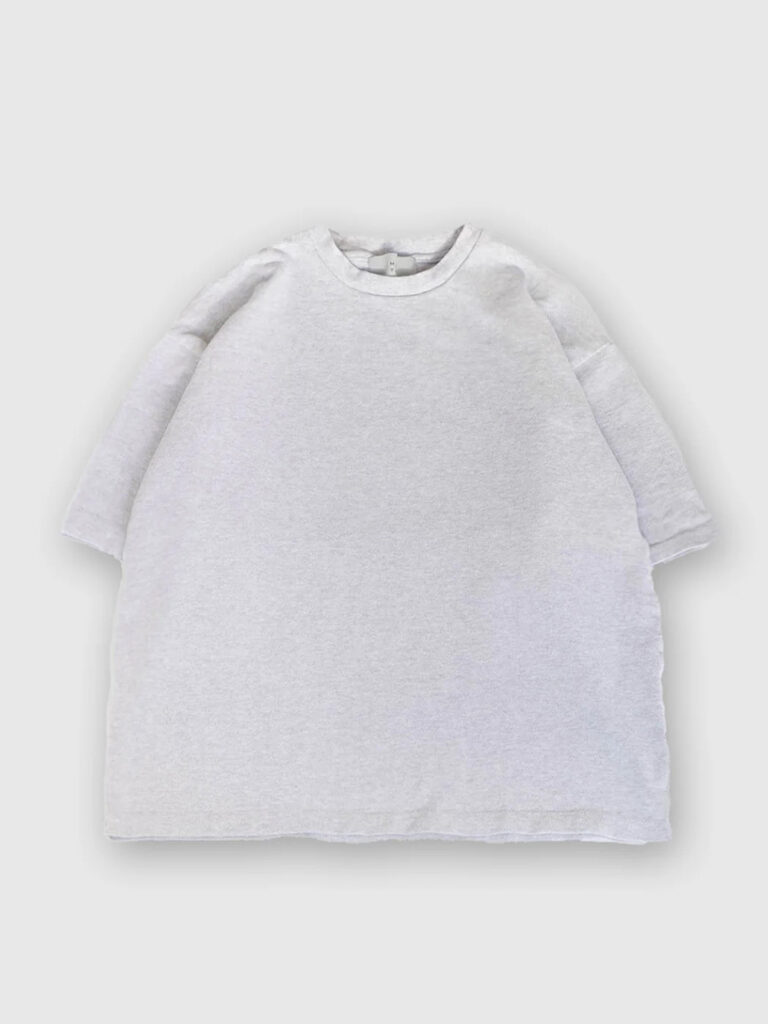 MUYA _ ストレートTシャツ2 / L.gray