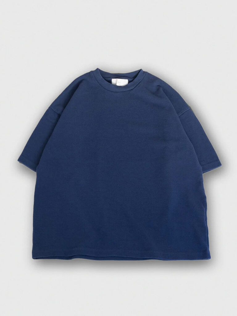 MUYA _ ストレートTシャツ2 / N.blue