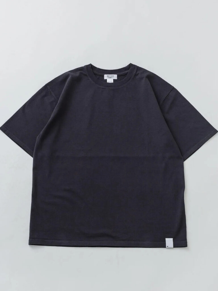 BETTER _BOX TUBE T-SHIRT   S/S  / Charcoal