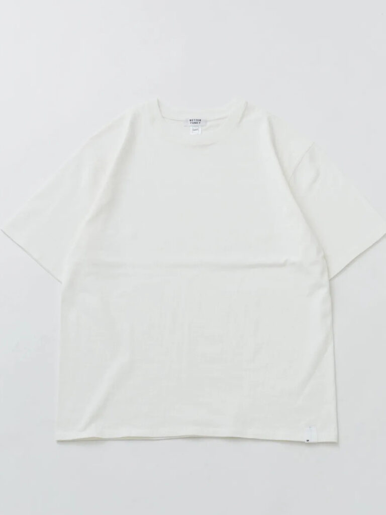 BETTER _BOX TUBE T-SHIRT   S/S  / White