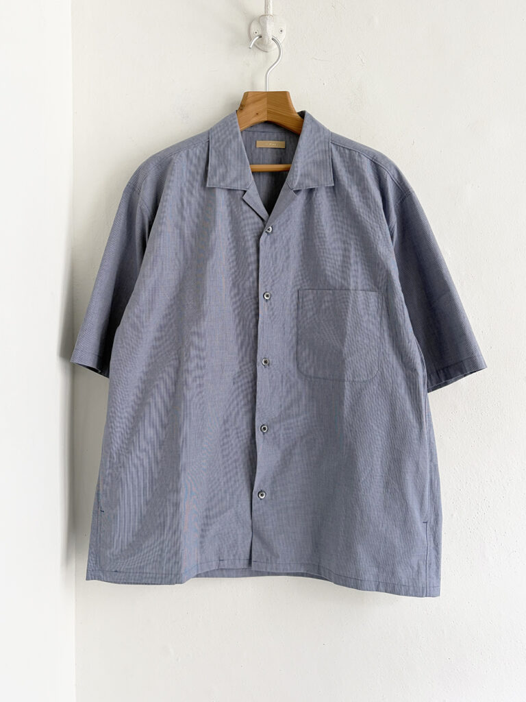 LAMOND _ オープンカラーCKシャツ / Navy