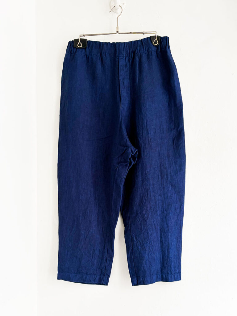 AULICO _ LINEN PANTS / Navy